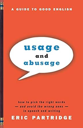 Usage and Abusage