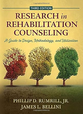 Research in Rehabilitation Counseling
