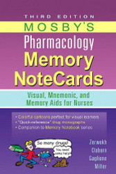 Mosby's Pharmacology Memory Notecards