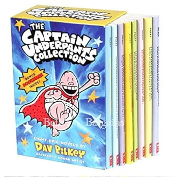 Captain Underpants Complete Set