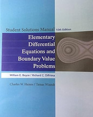 Student Solutions Manual to accompany Boyce Elementary