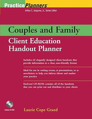Couples and Family Client Education Handout Planner