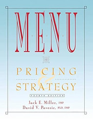 Menu: Pricing and Strategy