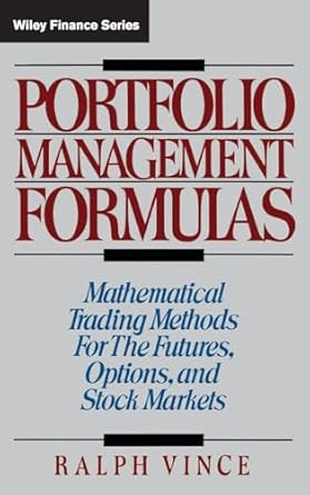 Portfolio Management Formulas
