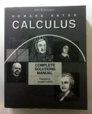 Complete Solutions Manual to Accompany Calculus with