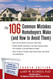 The 106 Common Mistakes Homebuyers Make