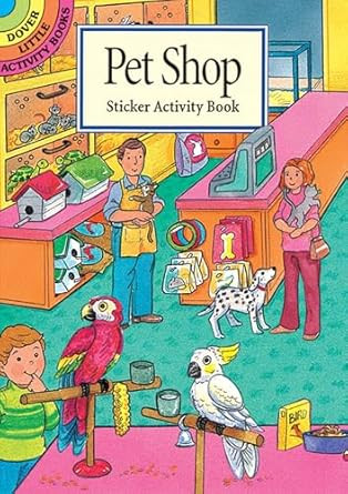 Pet Shop Sticker Activity Book