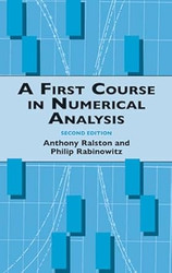 A First Course in Numerical Analysis: