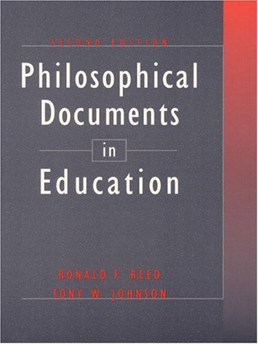 Philosophical Documents In Education