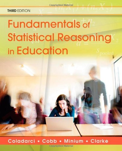 Fundamentals Of Statistical Reasoning In Education