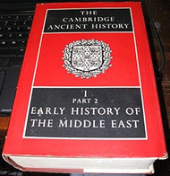 The Cambridge Ancient History Volume 1 Part 2