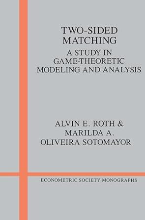 Two-Sided Matching