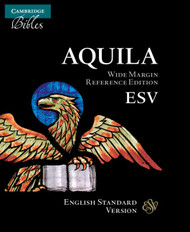 ESV Aquila Wide Margin Reference Bible Black Goatskin