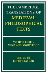 The Cambridge Translations of Medieval Philosophical Texts