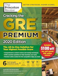 Cracking the GRE Premium Edition with 6 Practice Tests 2020