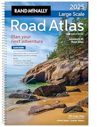 Rand McNally Road Atlas Large Scale 2025