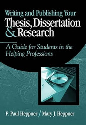 Writing and Publishing Your Thesis Dissertation and Research