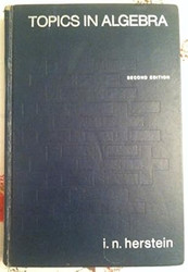 Topics in Algebra. 2nd Edition. 1975. 388 pages