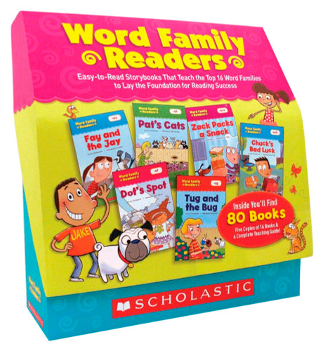 Scholastic Word Family Readers Set of 80
