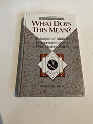 What Does This Mean?