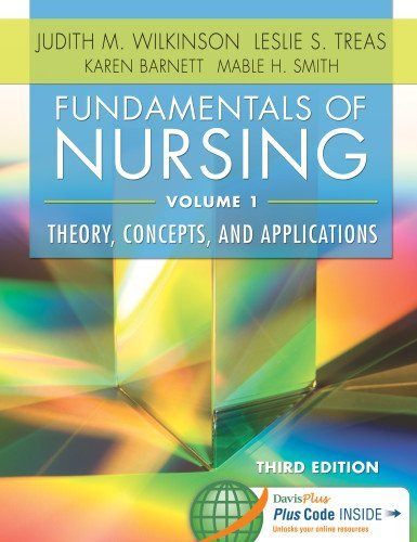 Fundamentals Of Nursing Volume 1