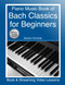 Piano Music Book of Bach Classics for Beginners