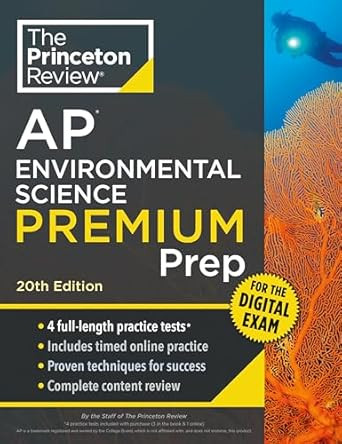 Princeton Review AP Environmental Science Premium Prep