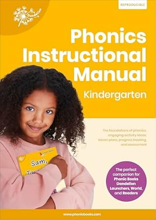 Phonic Books Dandelion Instructional Manual Kindergarten