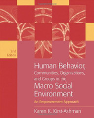 Human Behavior In The Macro Social Environment