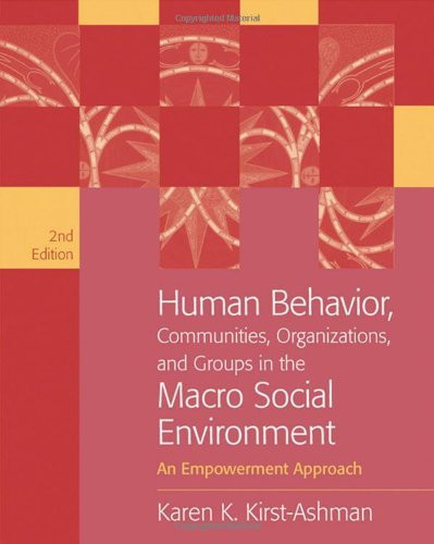 Human Behavior In The Macro Social Environment