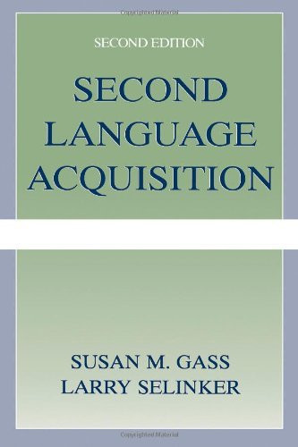 Second Language Acquisition