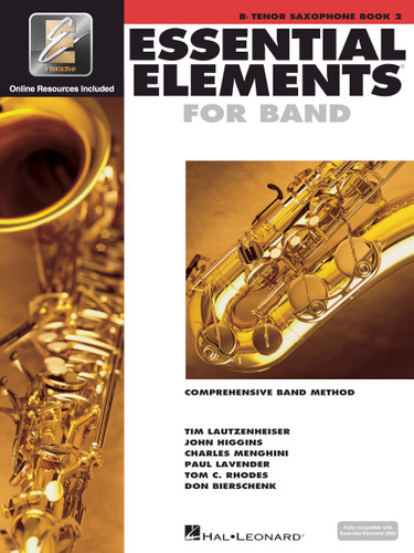Essential Elements for Band Bb Tenor Saxophone Book 2 -