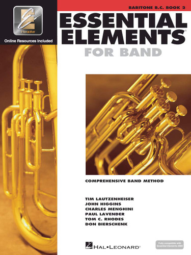 Essential Elements for Band - Book 2 with EEi Baritone B.C.