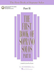 The First Book of Soprano Solos  Part II | Book and Online