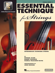 Essential Technique for Strings - Viola Book with EEi |