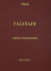 Falstaff Cloth It/En: Vocal Score