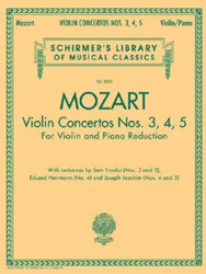 Violin Concertos Nos. 3 4 5