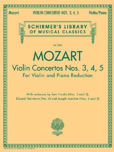 Violin Concertos Nos. 3 4 5