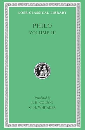 Philo Volume III