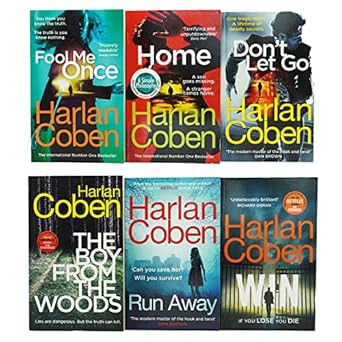 Harlan Coben The Stranger Series 6 Books Collection Set