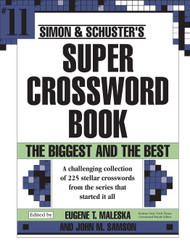 Simon & Schuster Super Crossword Puzzle Book #11