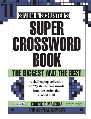 Simon & Schuster Super Crossword Puzzle Book #11