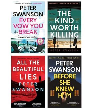 Peter Swanson 4 Books Collection Set