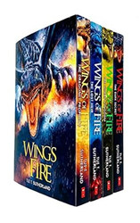 Wings of Fire Series Books 1 4 Collection Set by Tui T