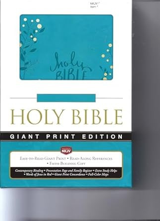 Thomas Nelson Giant Print Holy Bible