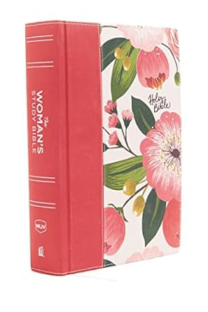 The Woman's Study Bible Pink Floral Red Letter Full-Color