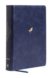 NIV Lucado Encouraging Word Bible Leathersoft Blue Comfort Print