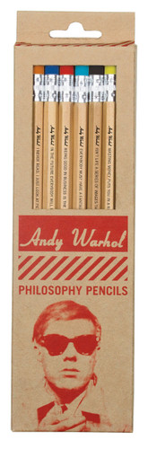 Warhol Philosophy Pencil Set