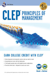 CLEP-« Principles of Management Book + Online