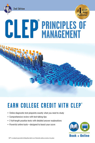 CLEP-« Principles of Management Book + Online